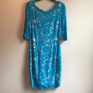 Blue lace Dress
